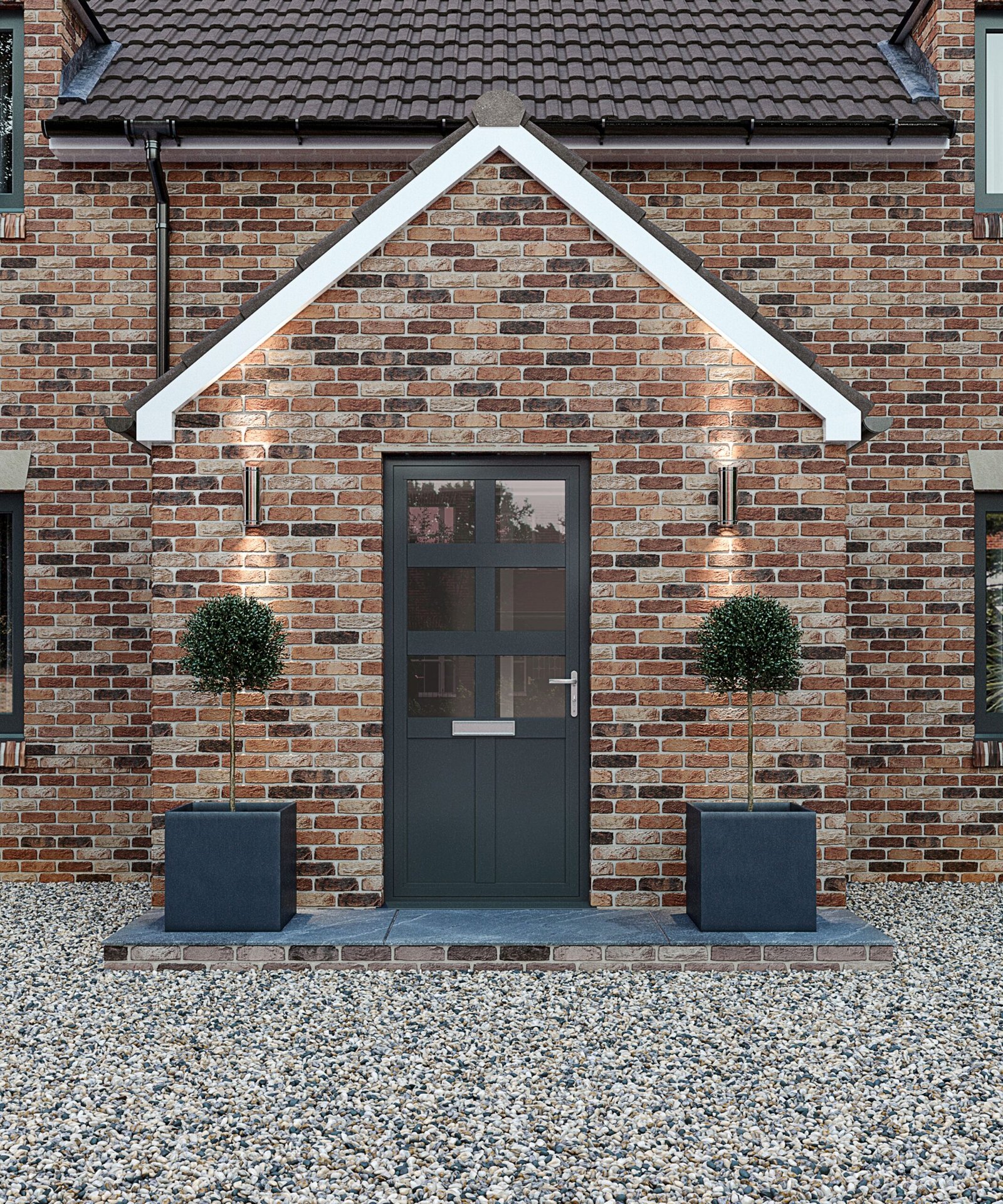 Aluminium Entrance Doors
